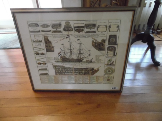 vintage looking ship picture