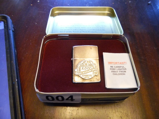 60th anniversary Zippo lighter