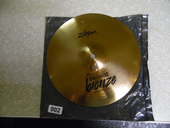 Zildjian scimitar bronze hi hat 14” cymbals- New