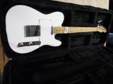 Fender Telecaster 6 string guitar and  On Stage case