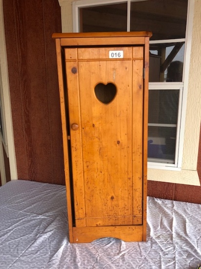 34x13 wood cabinet