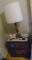 2 night stands and matching lamps