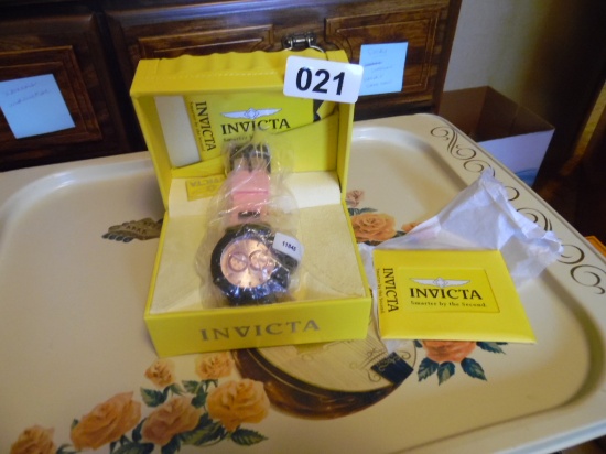 Invicta Watch with Pink Band