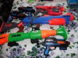Group of Nerf guns