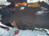 Various size Harley Davidson shirts