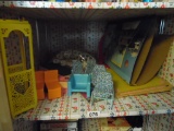 Vintage Barbie Dream House and furniture