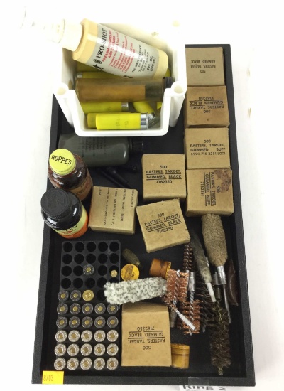 .40 S&w Ammo, Pasters, Gun Cleaning Supplies