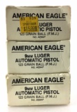 121 Rds. American Eagle 9mm Luger 123 Gr. Ammo