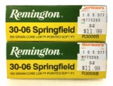 40 Rds. Remington 30-06 Sprg 165 Gr. Ammo
