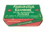 30 Rds. Remington 25-20 Kleanbore Ammo 60 Gr.