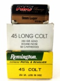 100 Rds. .45 Colt & 40 Rds. 9mm Luger Ammo