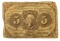 1862 U. S. Fractional Postage Currency 5 Cents