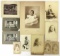 Antique 1800s Black & White Cabinet Photos