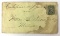 Confederate 10 Cent Stamp On Envelope