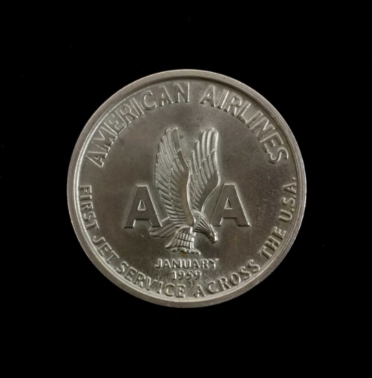 January 1959 American Airlines Medallion Token