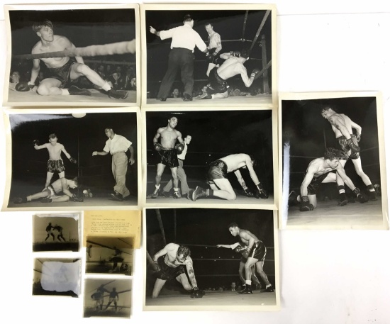 Vintage Boxing Photos & Negatives