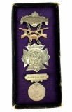 1892-93 Medals W/ 1st Serg. & 2nd Corp.