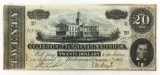 1864 Confederate States Of America Richmond $20