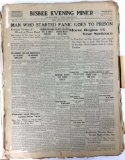 1910 Bisbee Evening Miner Newspapers