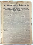 1917 Mesa Daily Tribune Newspapers