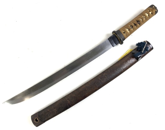 Japanese Shinogi Hirazukuri O Tanto Sword