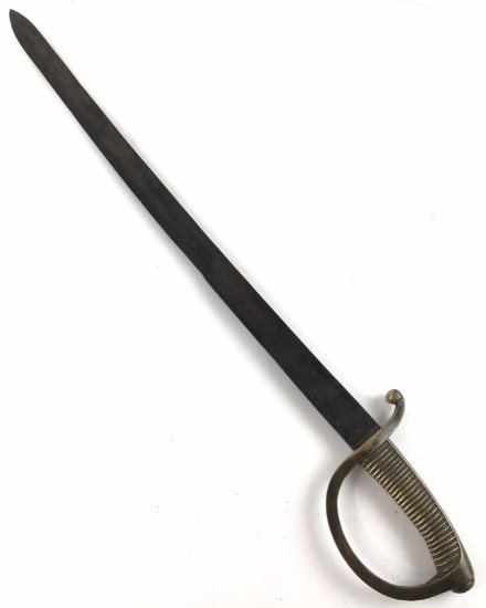 1849 French Châtellerault Brass Handled Sword