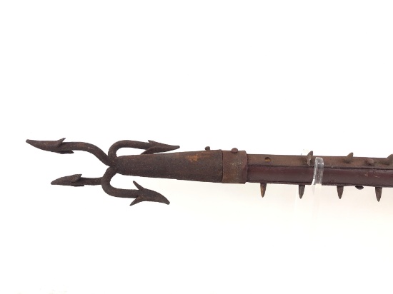 Antique Japanese Sodegarami Pole Weapon