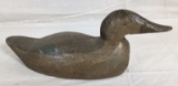 Vintage Wood Carved Hand Painted Duck Decoy