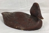 Vintage Hand Carved Wooden Duck Decoy