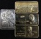 (4) Hamilton Mint .999 Silver (1 Troy Oz.) Tabs