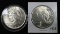(2) 1923 U. S. Peace Silver Dollars