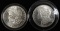 (2) 1880-s U. S. Morgan Silver Dollars