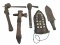 (4) African Style Decorative Weapons