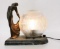 Greist 1920’s Figural Art Deco Dancer Table Lamp