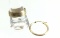 14k Yellow Gold Wedding Band & (1) Earring