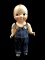 1920-40 Buddy Lee Composition Doll In Overalls