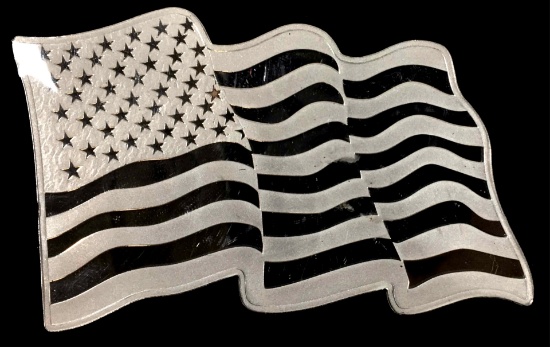 .999 Fine Silver (1 Troy Oz.) American Flag Bar