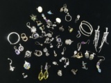 Assorted Sterling Silver Earrings & Pendants