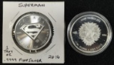 (2) .999 Fine Silver (1 Troy Oz) Coins