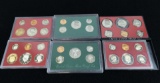 (6) U. S. Mint Silver Clad Proof Sets