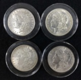 (4) 1921 U. S. Morgan Silver Dollars