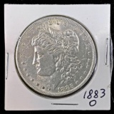 (1) 1883-o U. S. Morgan Silver Dollar