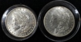 (1) Ea.1900-o & 1902-o U. S. Morgan Silver Dollars