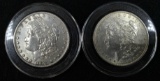 (1)ea. 1885 & 1886 U. S. Morgan Silver Dollars