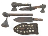 (4) African Style Decorative Weapons