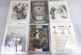 (1) 1920 Red Cross & (1) 1917 St Nicholas Magazine