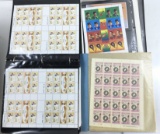 Vtg Blocks Of Postal Stamps, Tuvalu, Honduras