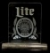 Miller Lite Beer Illuminated Advertising Bar Sign