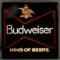 Budweiser King Of Beers Illuminated Bar Sign
