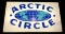 Vintage Plastic Arctic Circle Illuminated Sign